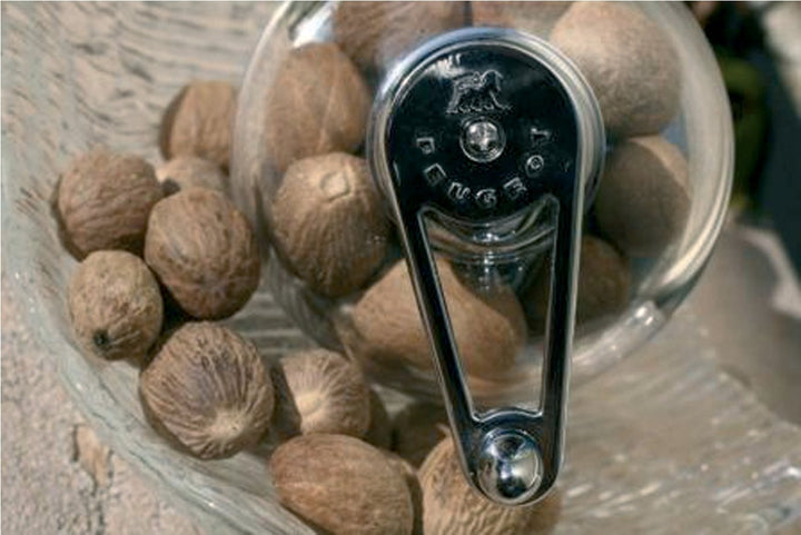 Peugeot 19501 Tidore 4.25 Inch Nutmeg Grinder, Clear Ac