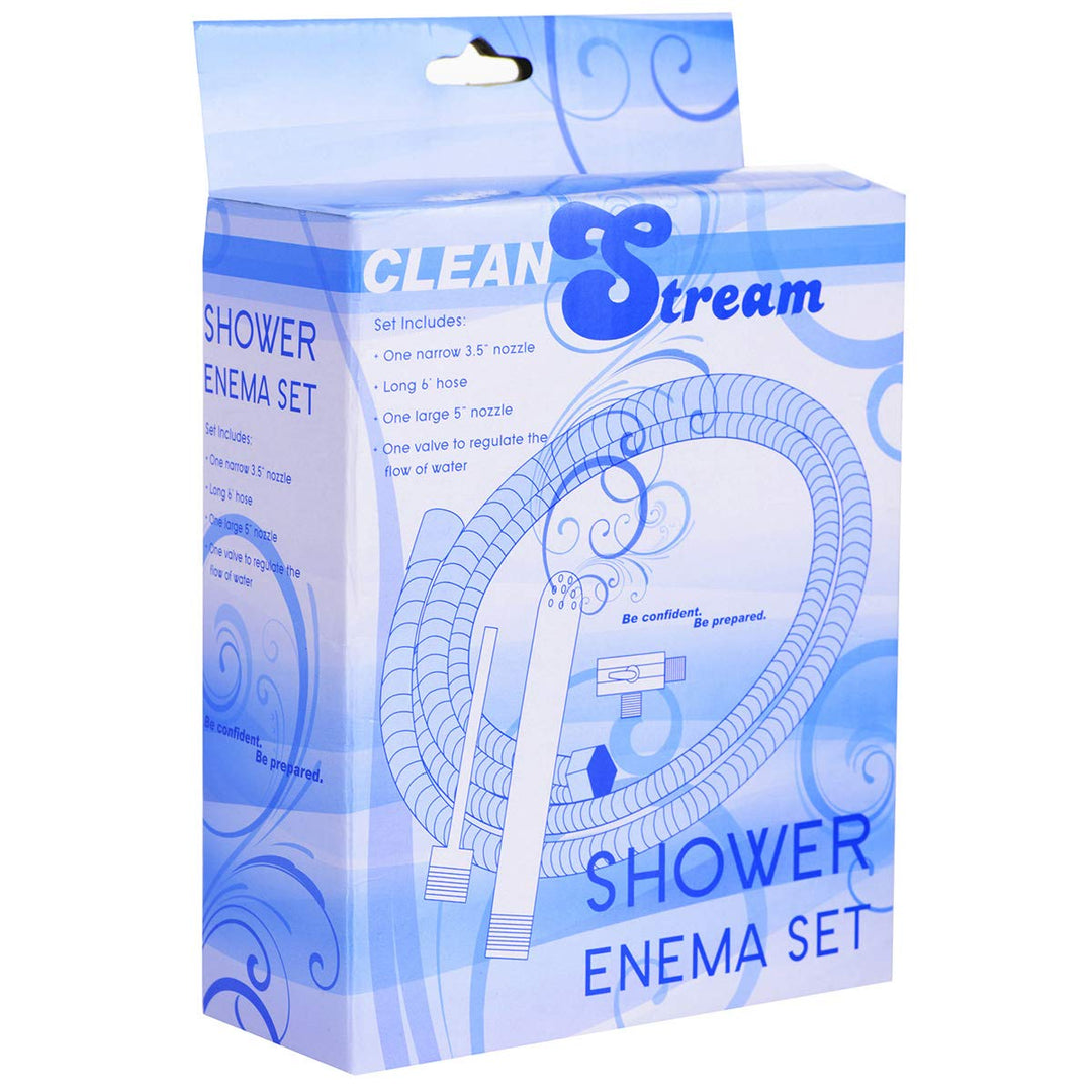 Cleanstream Shower Enema System, 6-Foot Hose, 5-Inch an