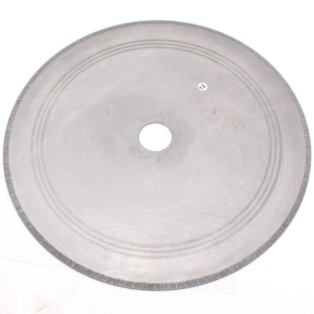12 inch Diamond Lapidary Blades Gem Trim Saw Notched Rim 1.6mm