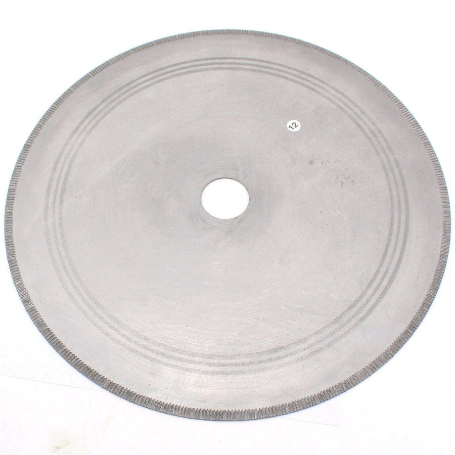 12 inch Diamond Lapidary Blades Gem Trim Saw Notched Rim 1.6mm