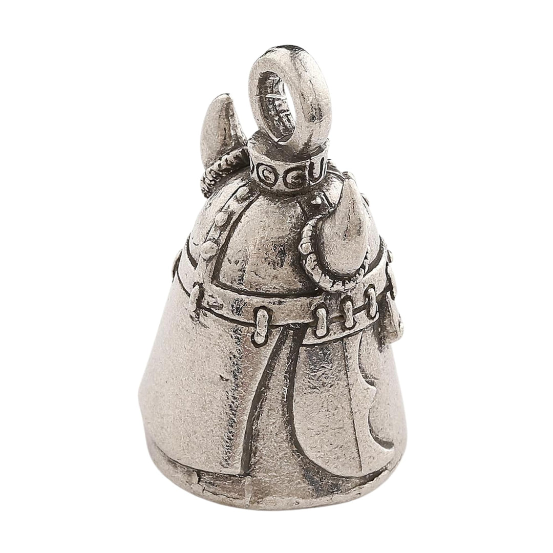 Guardian Bell Viking Good Luck Bell w/Keyring & Black Velvet Gift Bag | Motorcycle Bell | Lead-Free Pewter | Good Luck Gift to Friends & Family | Bike Bell | Made in USA