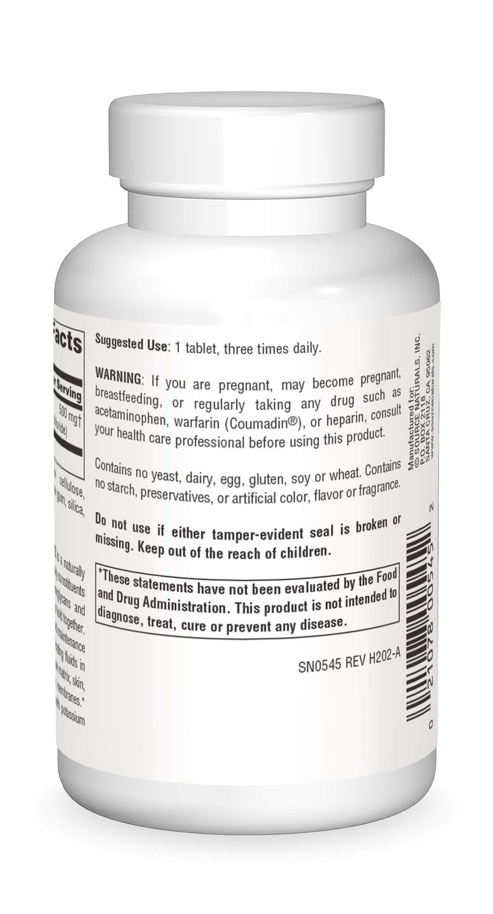 Source Naturals Glucosamine Sulfate, Sodium-Free, for J
