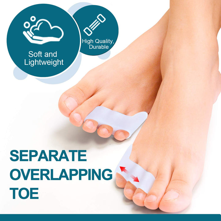 5 Pairs Updated Pinky Toe Straightener: Povihome Pinky 