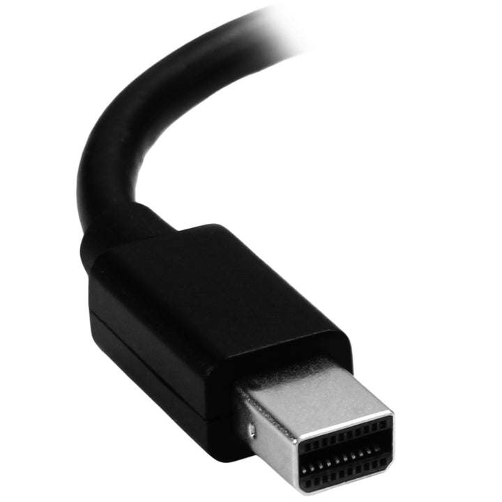 Mini DisplayPort to HDMI Adapter - Active mDP 1.4 to HDMI 2.0 Video Converter - 4K 60Hz - Mini DP or Thunderbolt 1/2 Mac/PC to HDMI Monitor/TV/Display (MDP2HD4K60S), Black