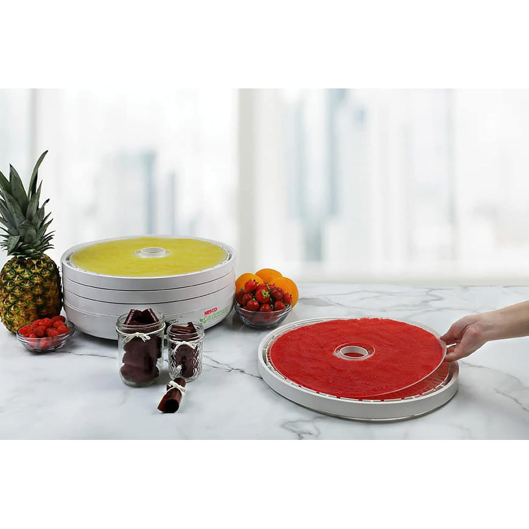 SLD-2-6 American Harvest 13.75 Fruit Roll Sheet for NESCO Food Dehydrators, 2 Count, White