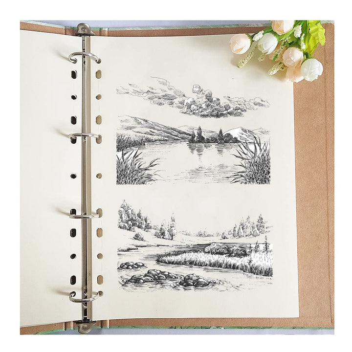 Beautiful Scenery Tree Clear Stamps for DIY Scrapbooking Decorative Card Making Photo Album Crafts Silicone Stamp Fun Decoration Supplies