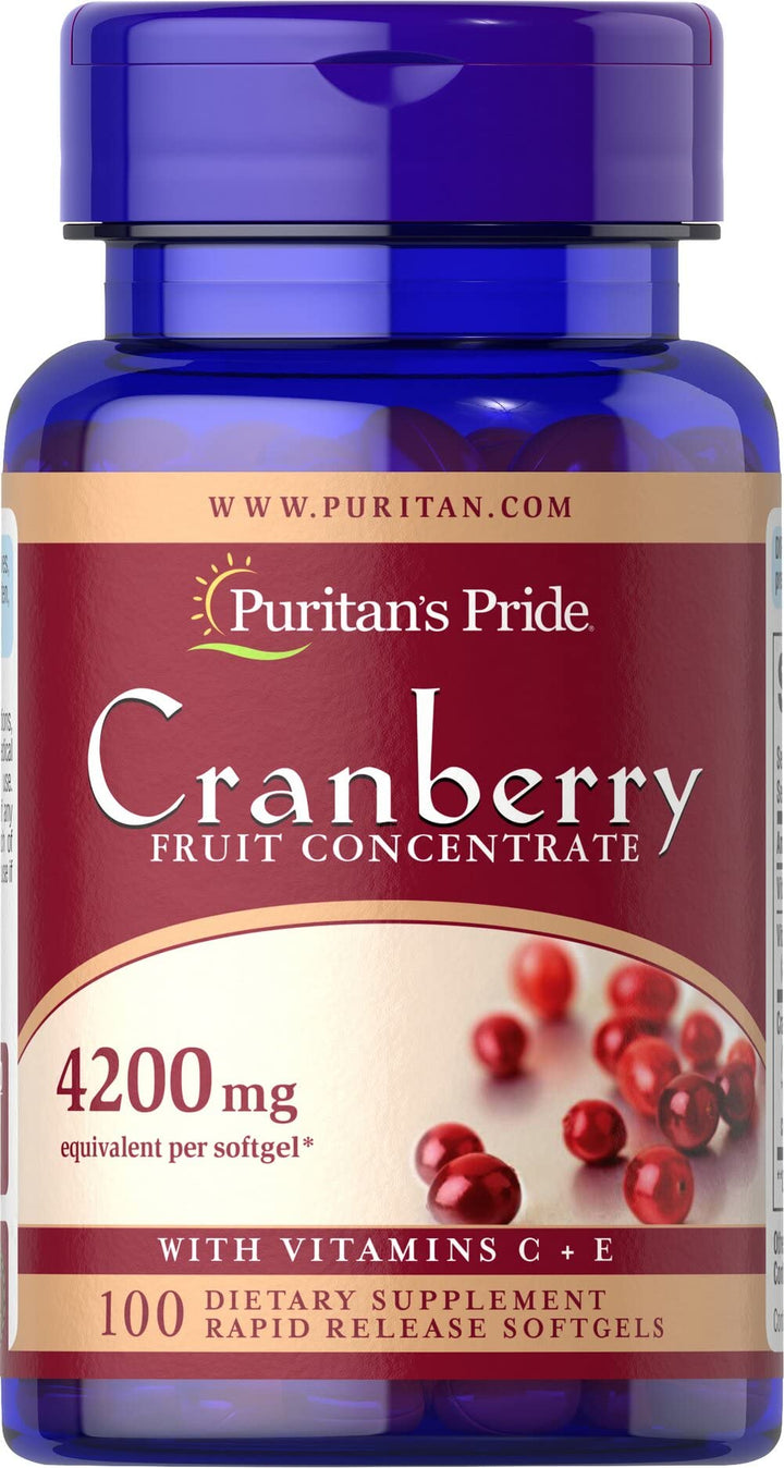Puritan&#39;s Pride Cranberry Fruit Concentrate wit