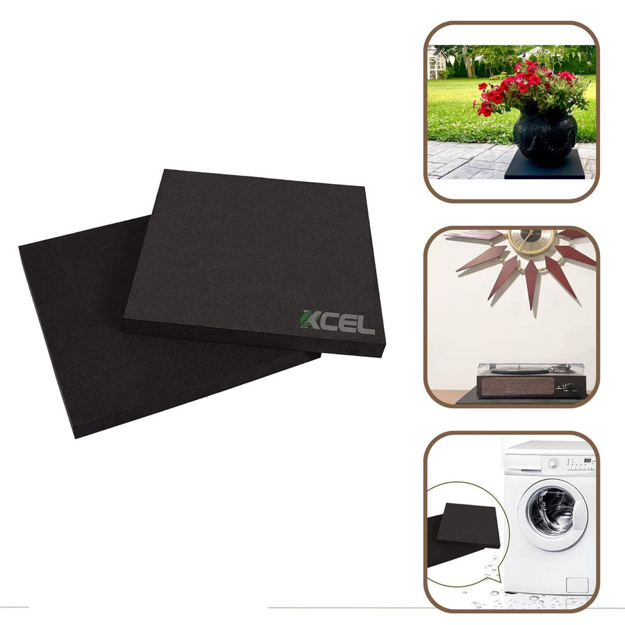 Lightweight and Versatile Foam Rubber pad, Acoustic Foam, Anti Vibration Acoustic Pads, Foam Pad, Perfect Anti Vibration pad for Washing Machines