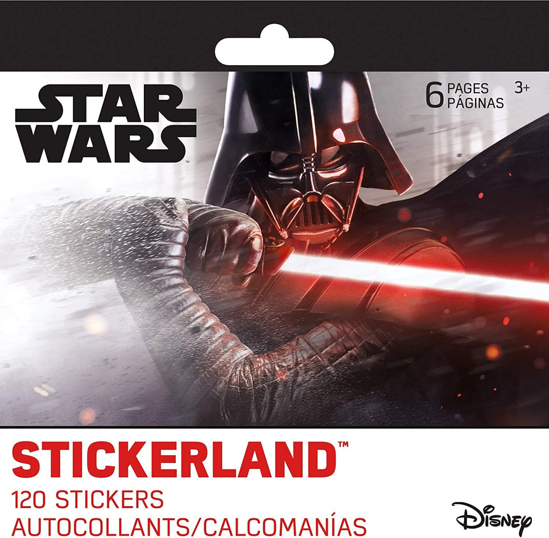 Star Wars Backpack with Lunchbox Set for Boys Kids ~ 3 Pc Bundle with Deluxe 16 Classic Star Wars Backpack, Insulated Lunch Bag, And Stickers (Star Wars School Supplies)