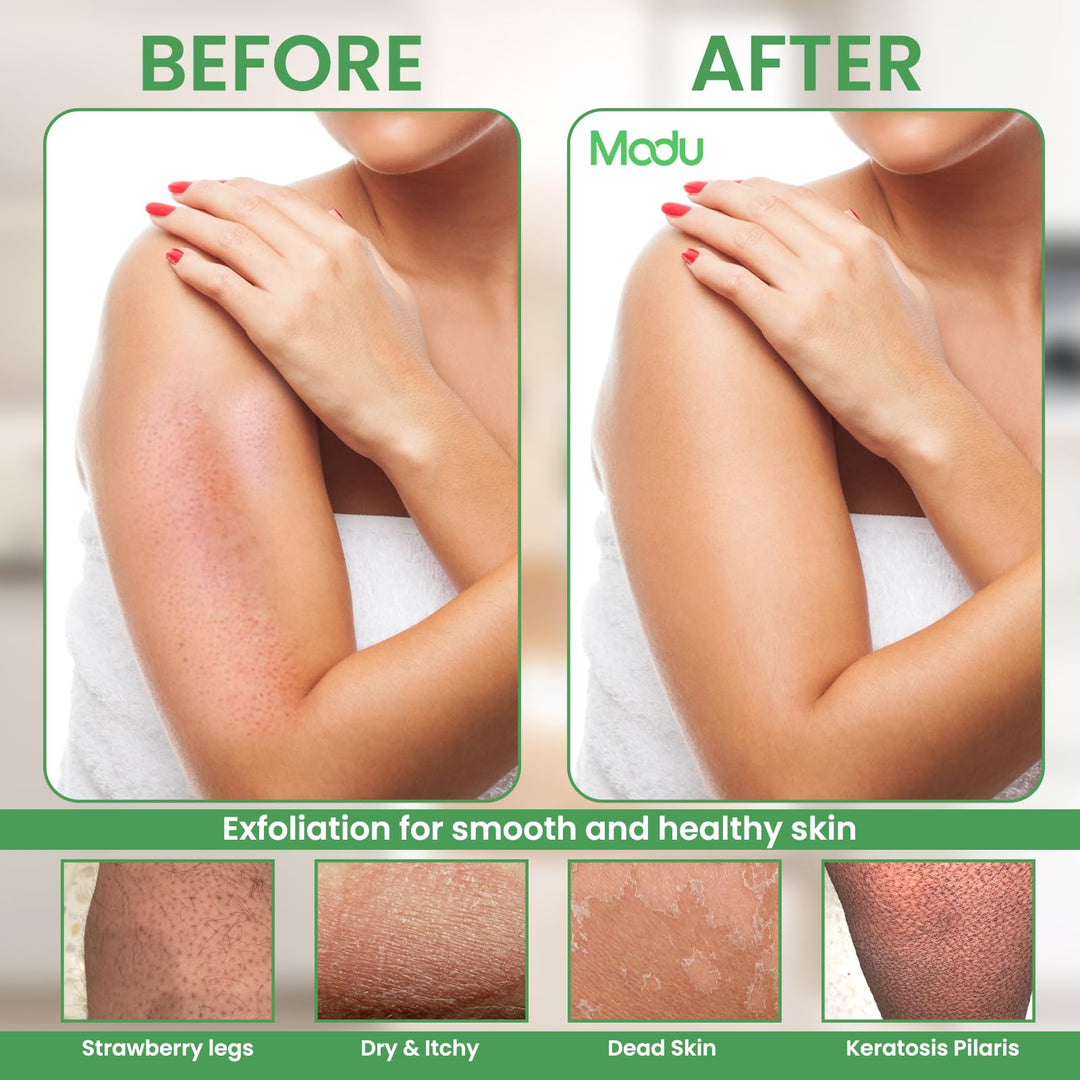 6 Pcs: Korean Exfoliating Italy Towel Washcloth Normal Size(6 Pcs) Bath Scrub Removes Dead Skin Mitten Cloth