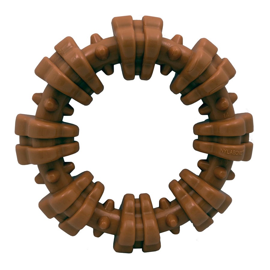 Textured Ring Power Chew Toy for Dogs, Dog Toys for Aggressive Chewers, Flavor Medley, Small Dogs - Up to 25 lbs, 1 Count