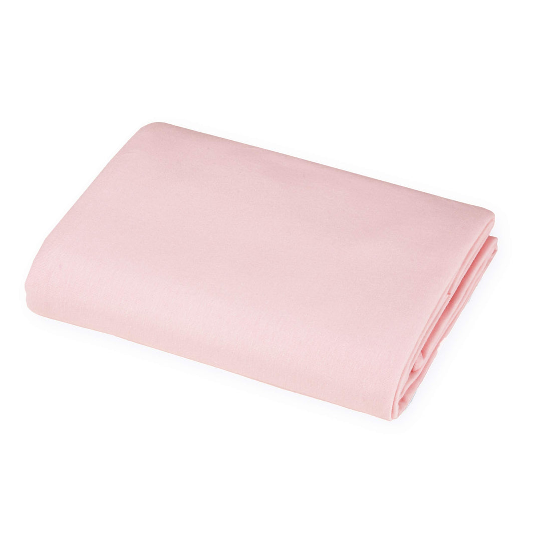 100% Natural Cotton Supreme Jersey Knit Fitted Cradle Sheet, Pink, Soft Breathable, for Girls