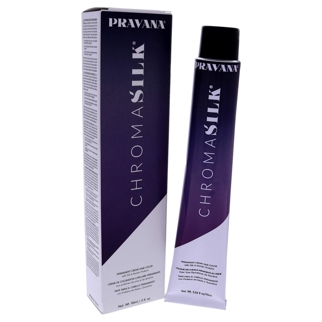 Pravana ChromaSilk Creme Hair Color - 6.45 Dark Copper Mahogany Blonde Unisex Hair Color 3 oz