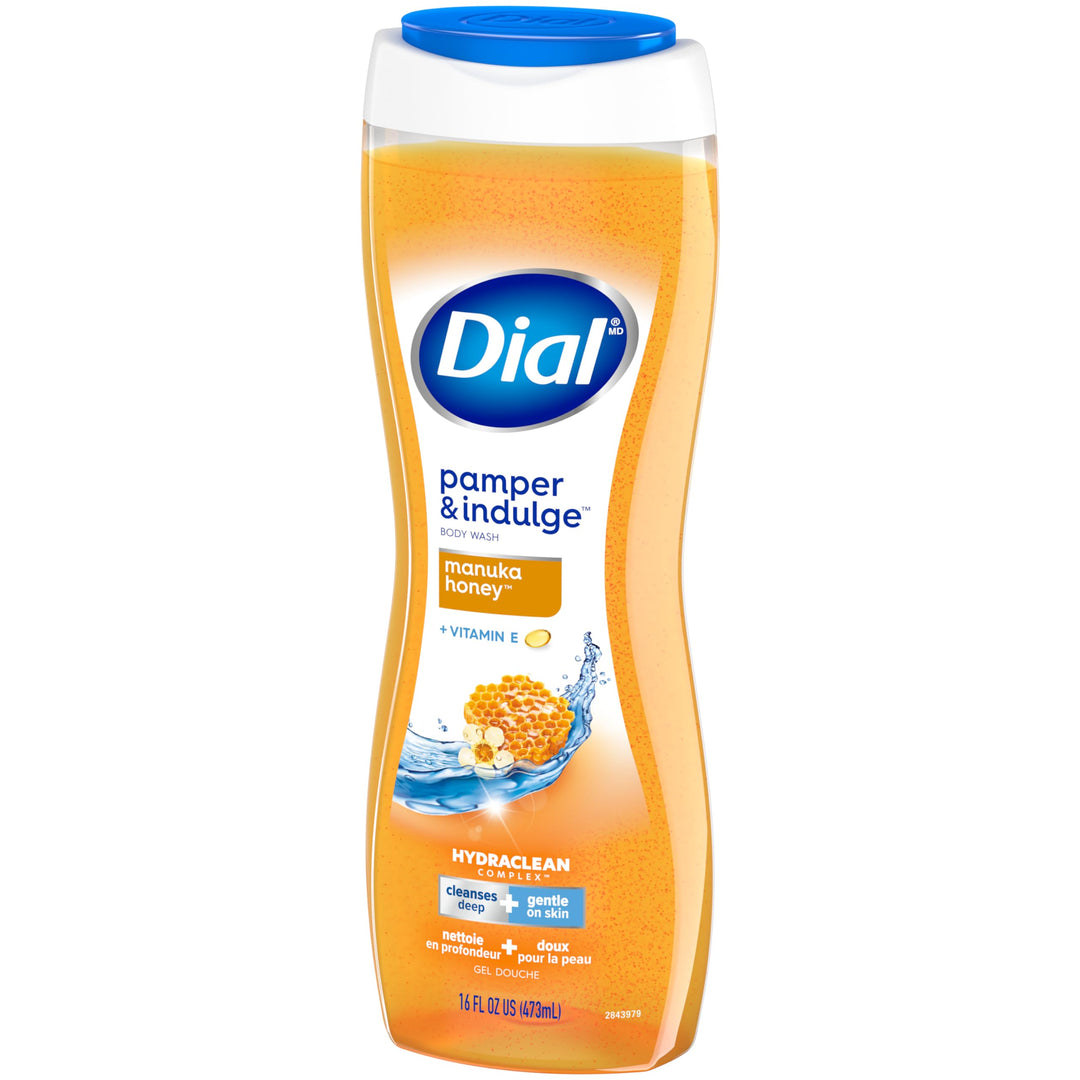 NEW.Dial Manuka Honey Body Wash 16 Ounce (2Pack)