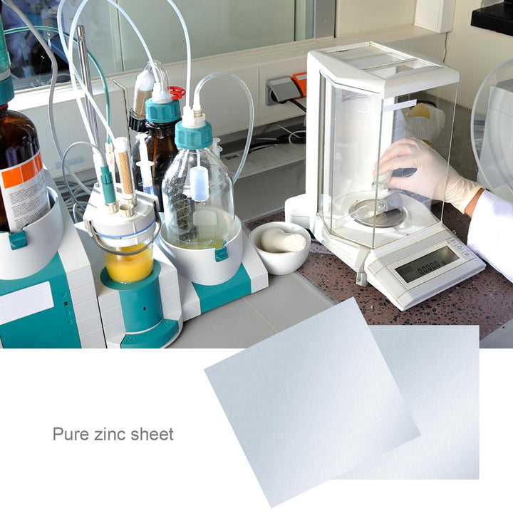 High Purity 99.9% Pure Zinc Zn Sheet Plate Metal Foil 0.2mm