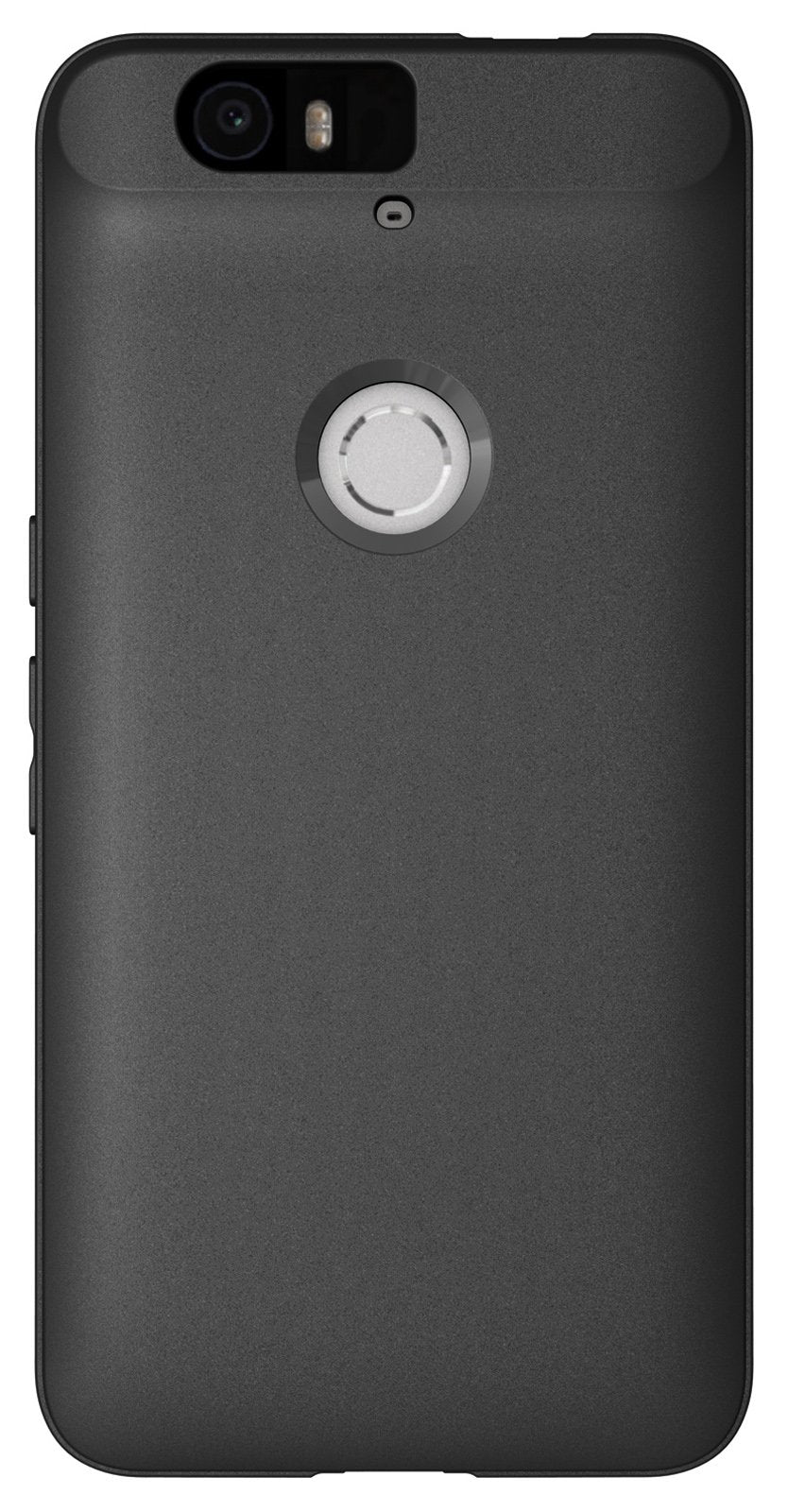 Nexus 6P Case, Full Matte Slim-Fit Flexible TPU Case for Huawei Nexus 6P (2015) - Black - (N6P-FM-BLK)