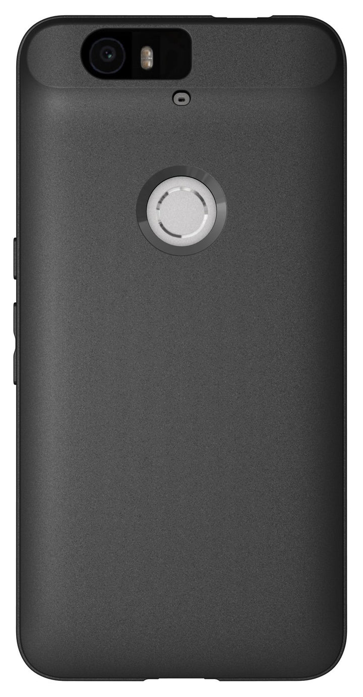 Nexus 6P Case, Full Matte Slim-Fit Flexible TPU Case for Huawei Nexus 6P (2015) - Black - (N6P-FM-BLK)