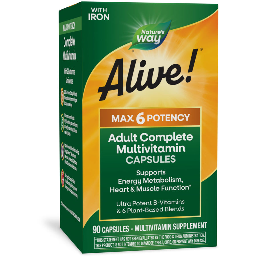 Nature's Way Alive! Max6 Potency Adult Complete Mul