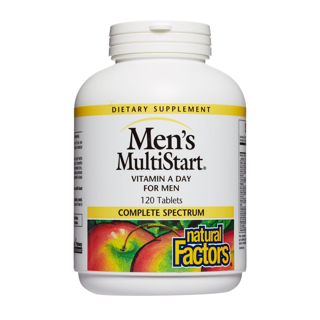 , Men&#39;s MultiStart Daily Multivitamin, Nutritional Support for Immune Health and Energy, 120 tablets (60 servings)