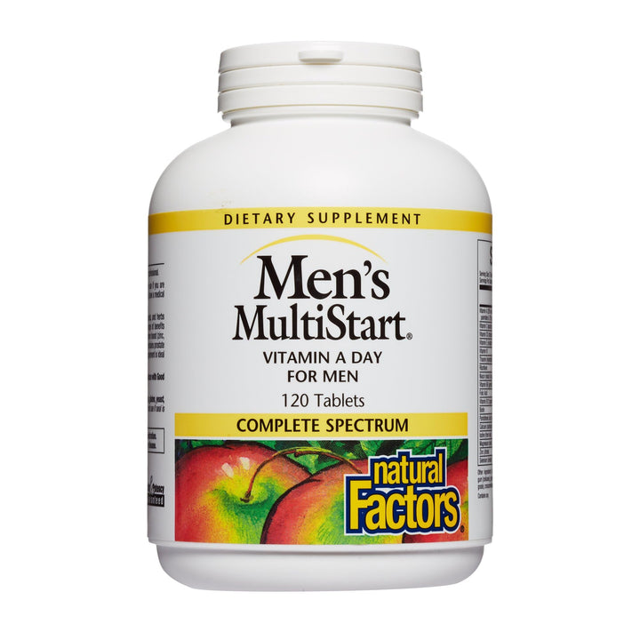 , Men&#39;s MultiStart Daily Multivitamin, Nutritional Support for Immune Health and Energy, 120 tablets (60 servings)