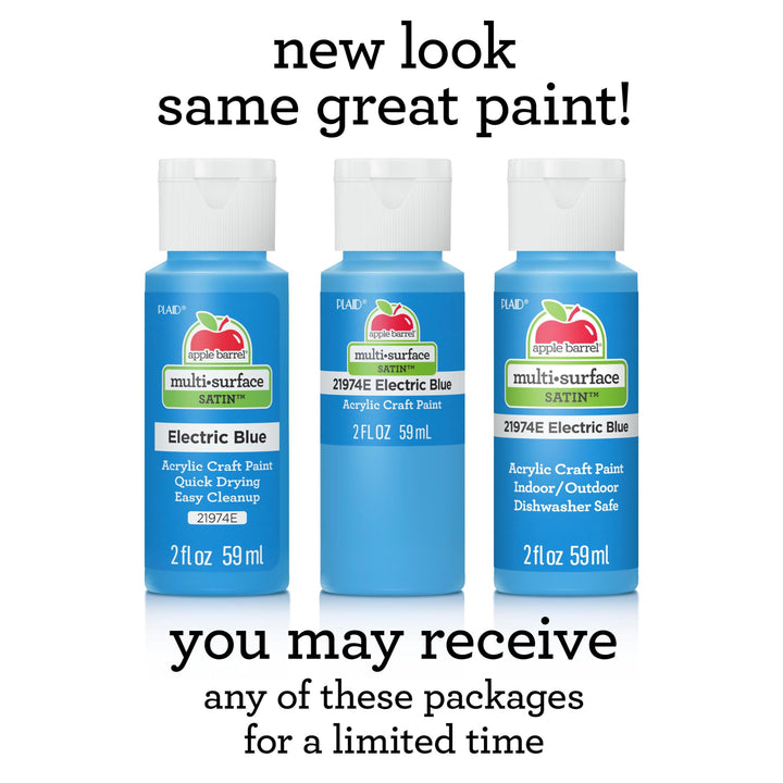 Multi Surface Acrylic Paint, 2 oz, Candy Apple 2 Fl Oz