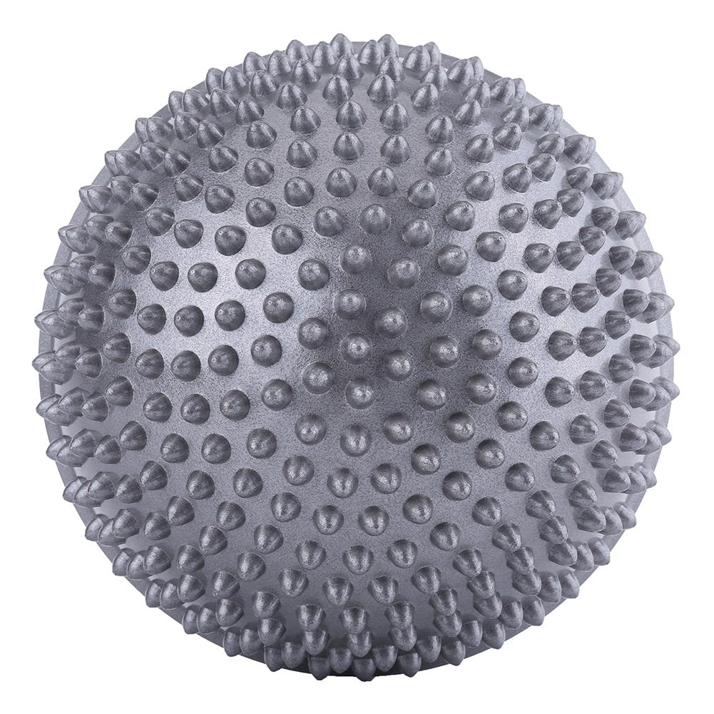 2Pcs/Lot Balance Pods, Ball Massage Foot Sports Balance Hedgehog Half Ball Pimples Pilates Ball for Yoga Fitness Gymnastics Exercise (Color : Silver) Foot Wakers Foot Wakers Half Balls