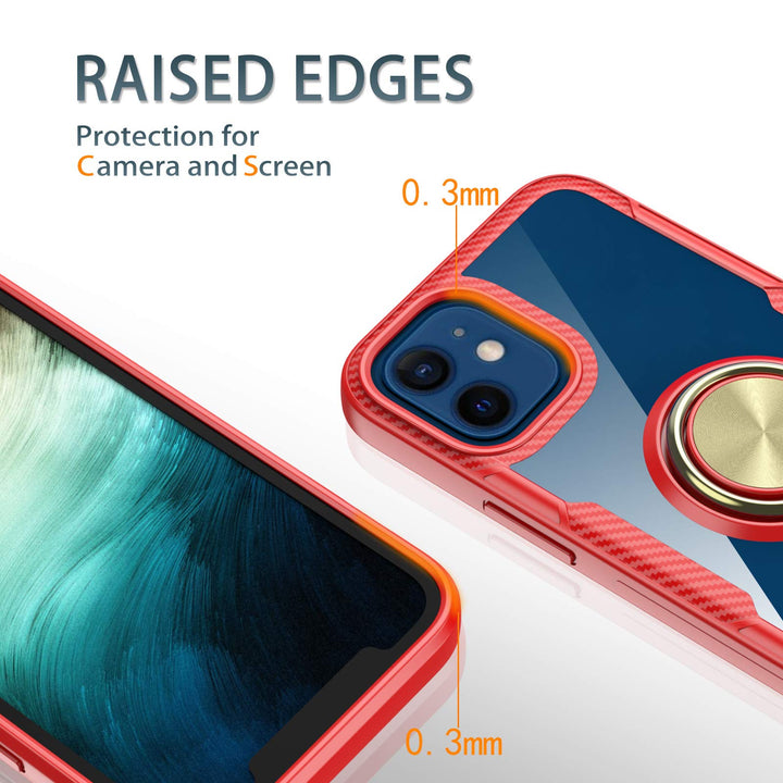 OJBK Carbon Fiber Clear Series Compatible with iPhone 1