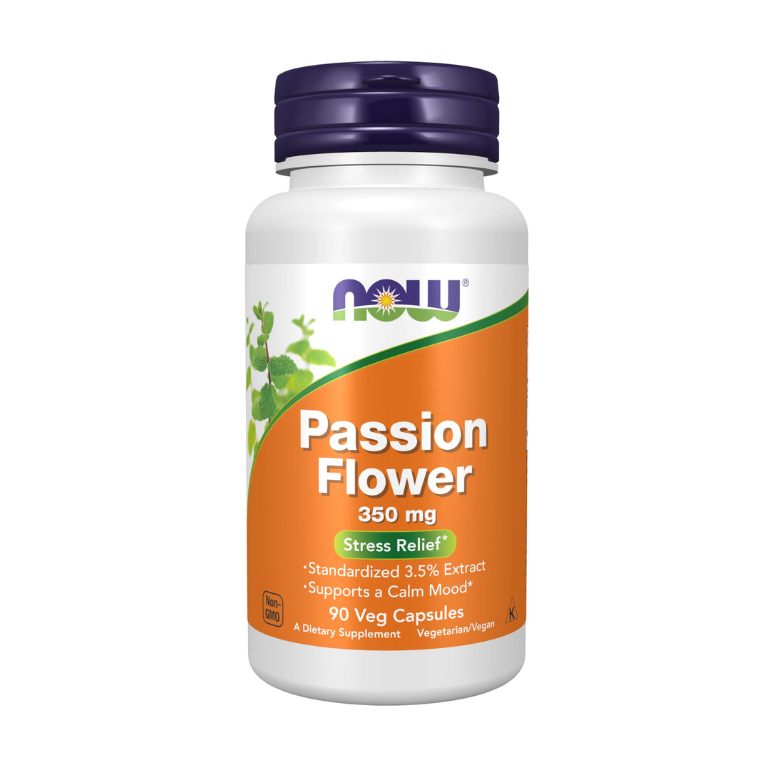 NOW Foods Supplements, Passion Flower (Passiflora incar