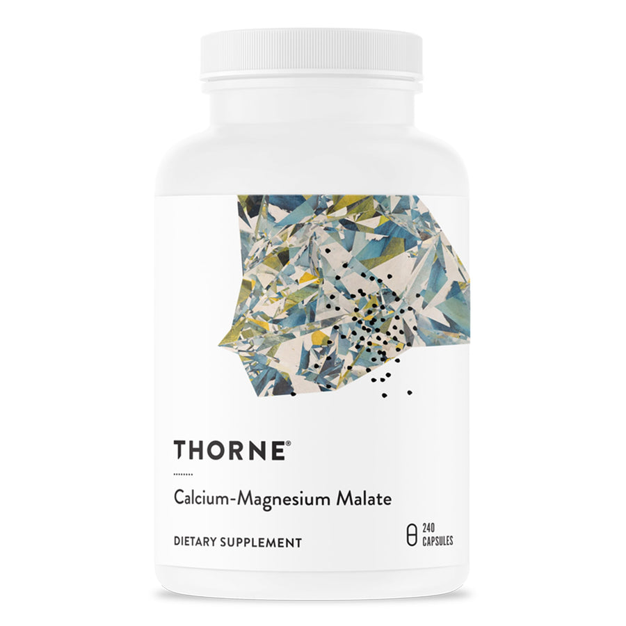Calcium-Magnesium Malate - Gluten-Free Supplement with Magnesium & Calcium Supports Bone Health & Muscle Fatigue* - 240 Capsules