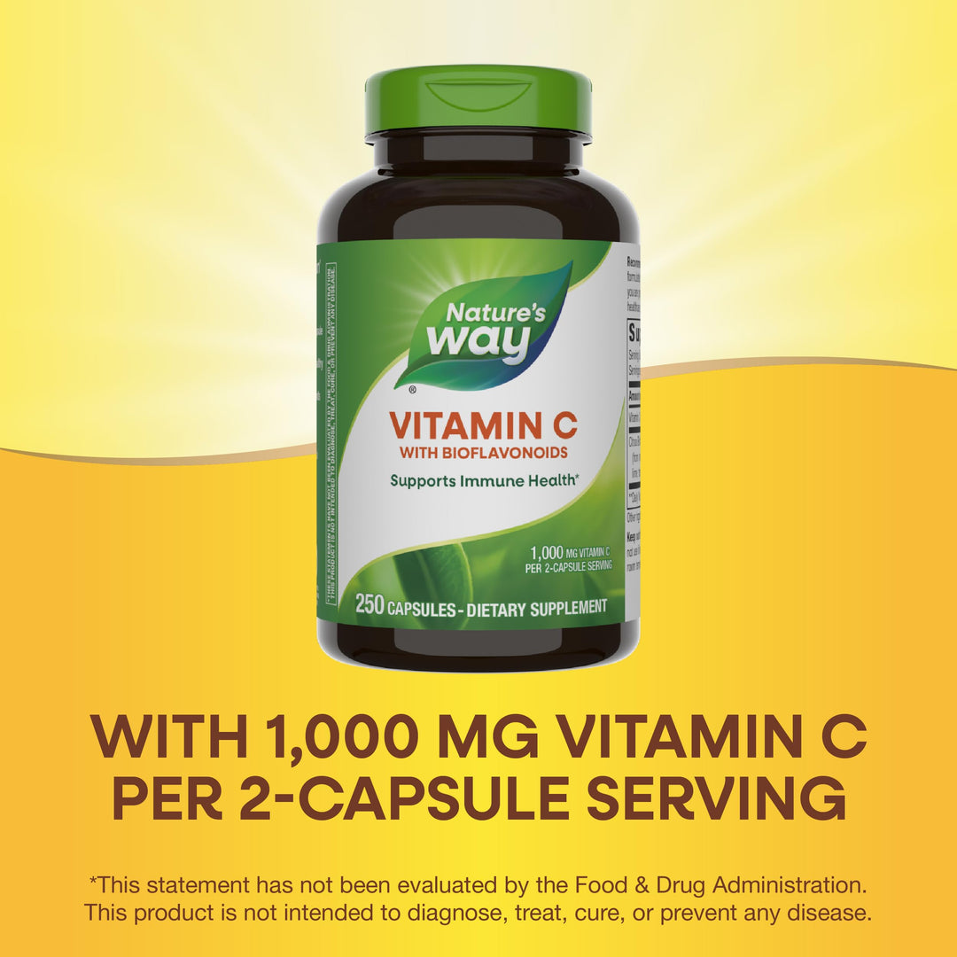 Nature&#39;s Way Vitamin C with Bioflavonoids, Immu