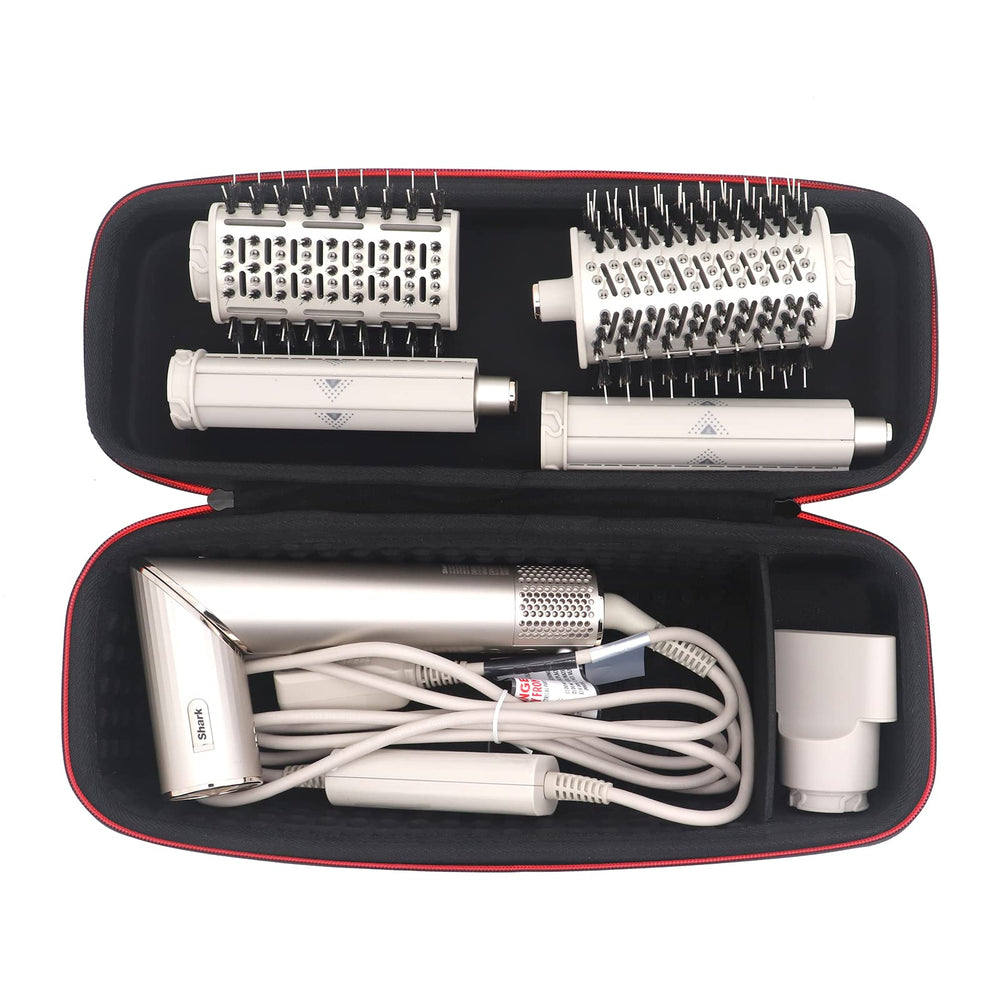 Protective Travel Storage Case for Dyson Airwrap Styler Hair Curler Accessories, Hard Shell Shockproof Dustproof Organizer for Dyson Airwrap Complete Styler Hair Styling Set