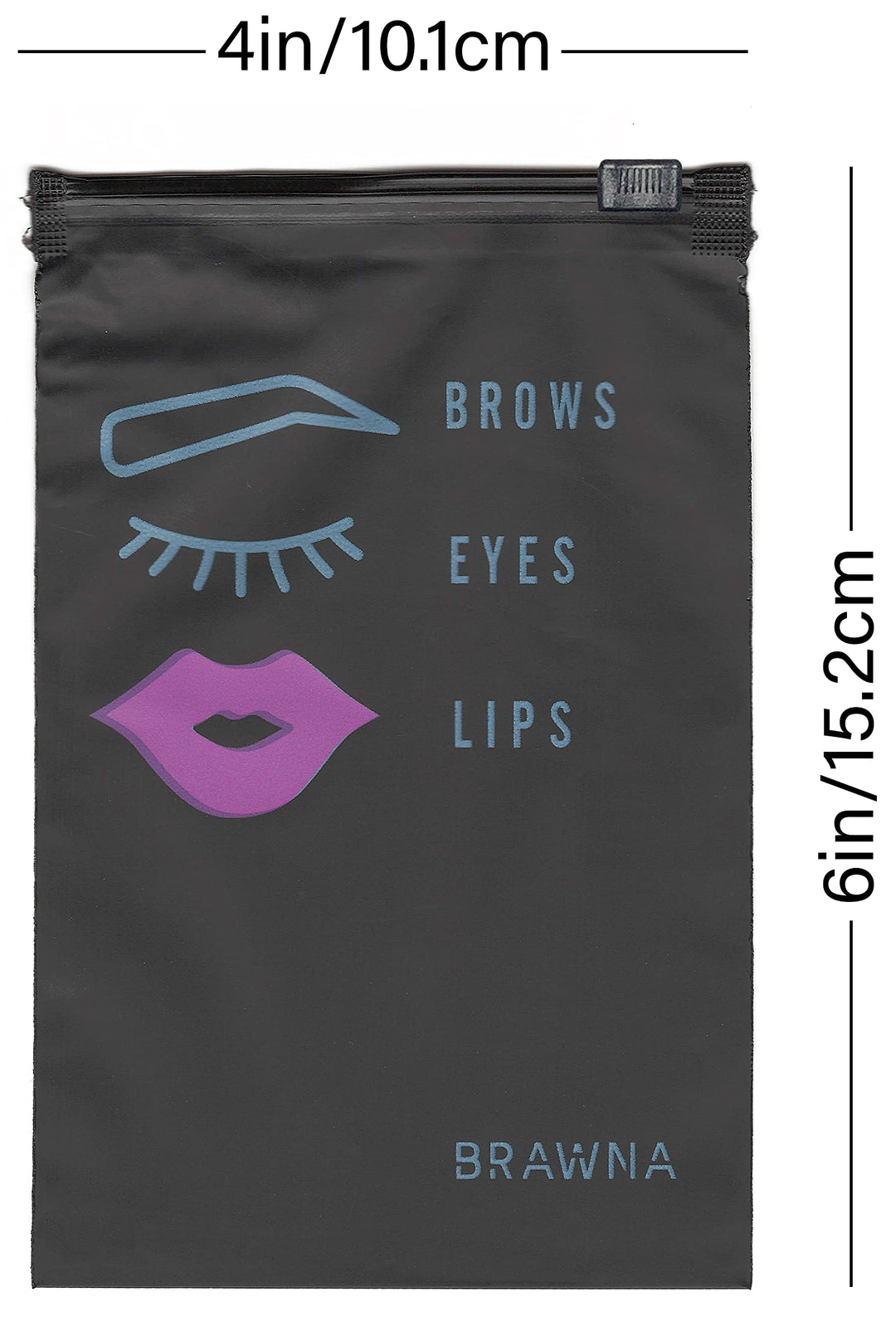 50 pack Eyebrow Microblading Aftercare Bags | Lash Extension Aftercare Bags | Beauty Bags | Lipstick Travel Pouch | Makeup Mini Cosmetic Bags | Microblading &amp; Lash Supplies | PMU kit 4x6 inches