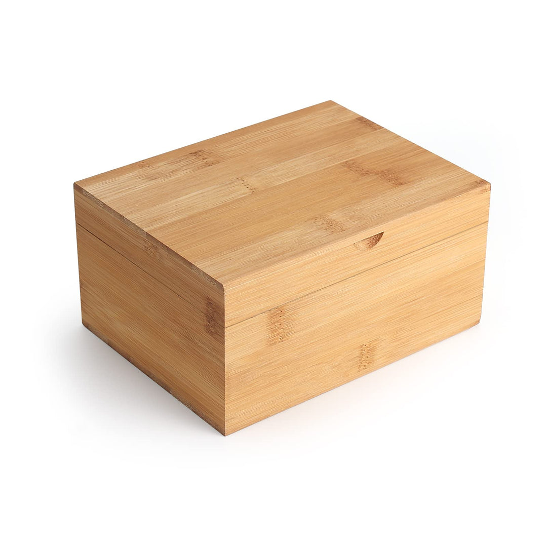 Small Unfinished Wooden Box, 6.7 x 5.1 x 3.1 inch Natural Pine Wood Boxes Unpainted Wooden Boxes for Crafts DIY Wood Box with Hinged Lids for Art, Hobbies, Jewelry Box and Home Storage