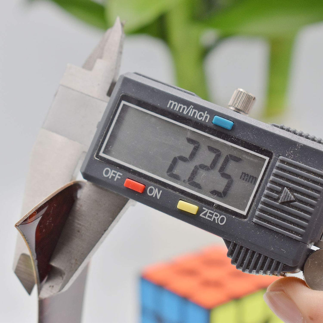 Vencetmat Acoustic Guitar PickGuard, Beveled Edge, Thickening, Fit for Taylor Acoustic Guitar-Coffee