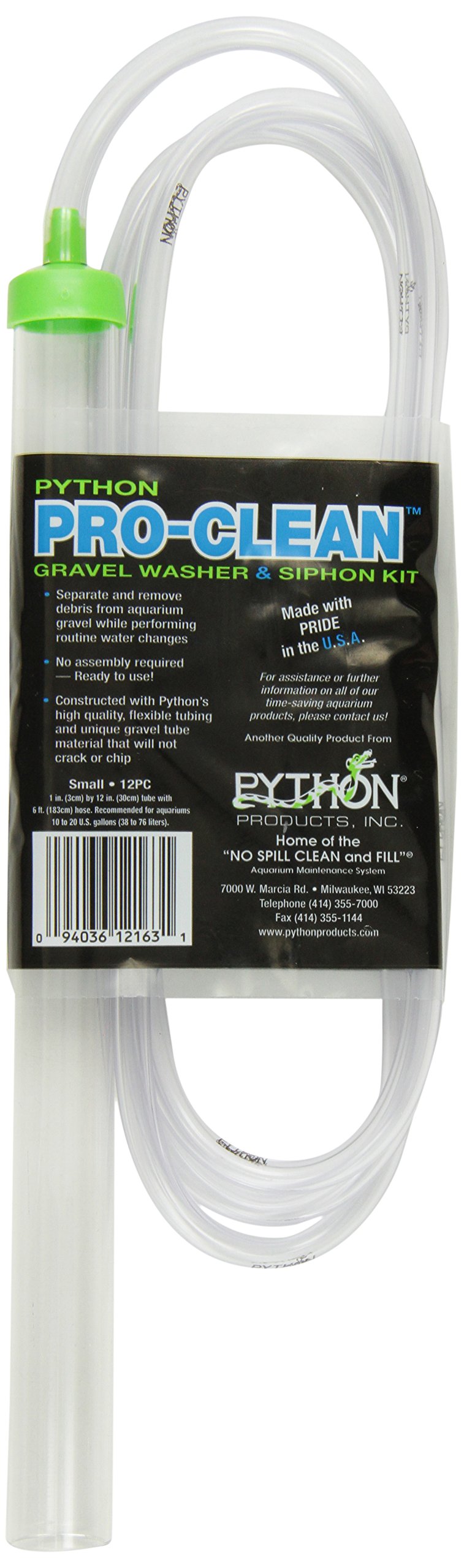 Pro-Clean Aquarium Gravel Washer & Siphon Kit, Small