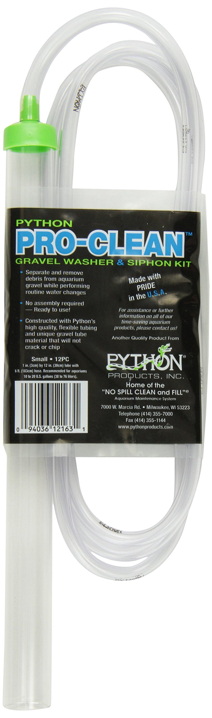 Pro-Clean Aquarium Gravel Washer &amp; Siphon Kit, Small