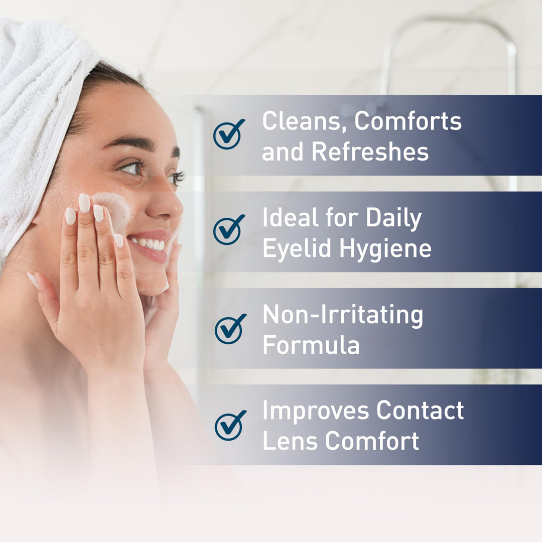 Ocusoft Eyelid Scrub Foaming Eyelid Cleanser - 50 Ml