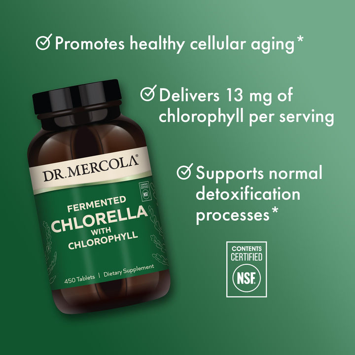 , Fermented Chlorella, 450 Tablets