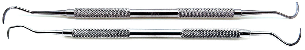 Dental Scaler Anterior Posterior New Periodontics Instrument 2 Pcs Set Sickle H6/h7, Jaquette U15/30