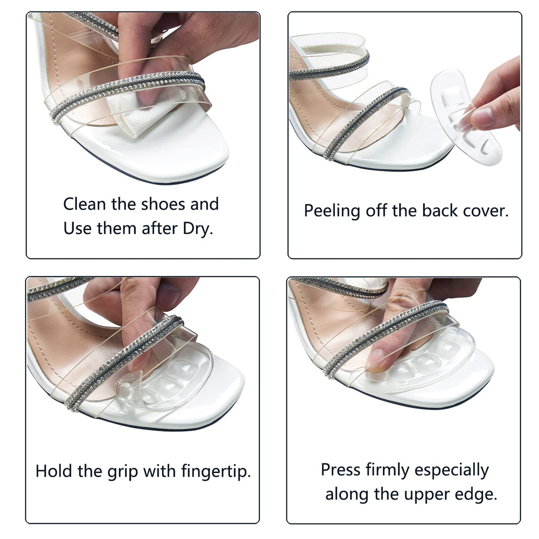 GQTJP Metatarsal Pads, Ball of Foot Cushions for Heels,