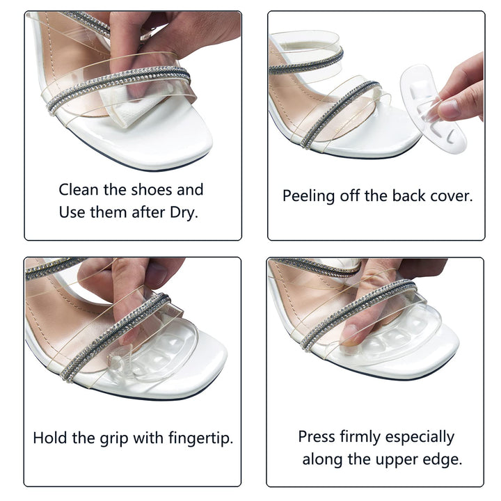 GQTJP Metatarsal Pads, Ball of Foot Cushions for Heels,