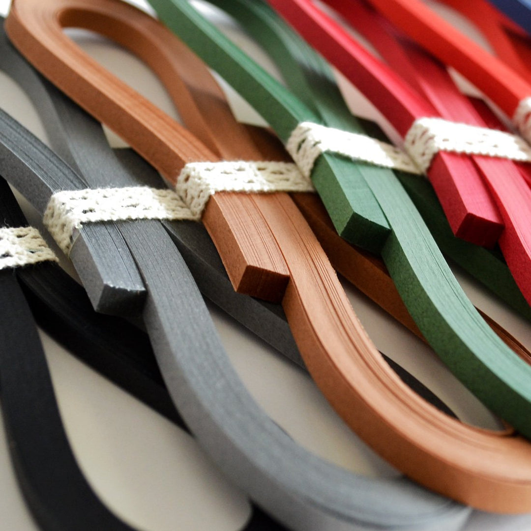 Quilling Strips Set by Tant Paper 32 Colors and 1280 Strips Total Paper Width 1.5mm(0.06 in)