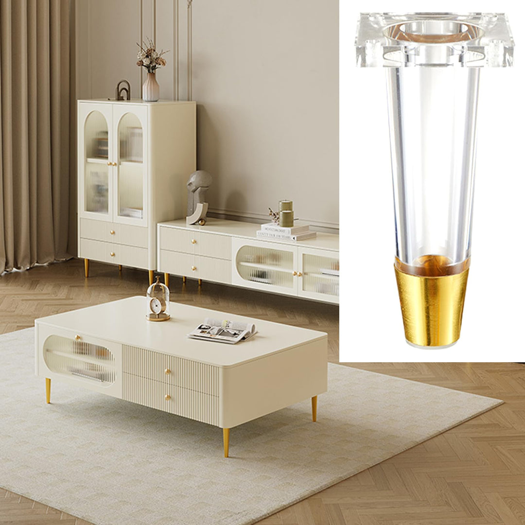 Susenya Kitchen Cabinet Feet, 4.72 Modern Table Legs,Ac