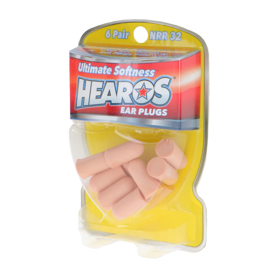 Hearos Ear Plugs Ultimate Softness Series 6 Count