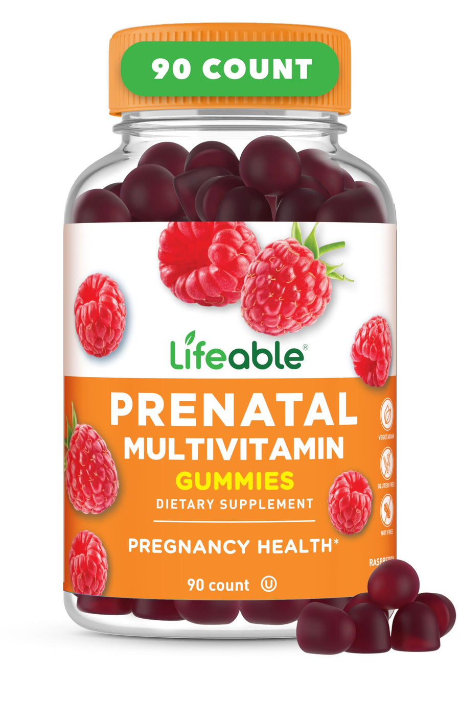 Lifeable Prenatal Multivitamin with Iron and Choline | 