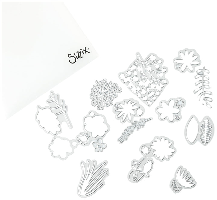 Thinlits Die Set 17PK - Funky Floral #1