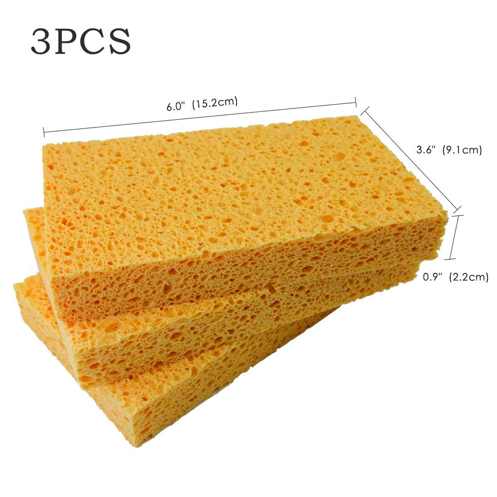 3 PCS x JK SP-T22 Large Sponge, Kitchen Sponges, Handy 