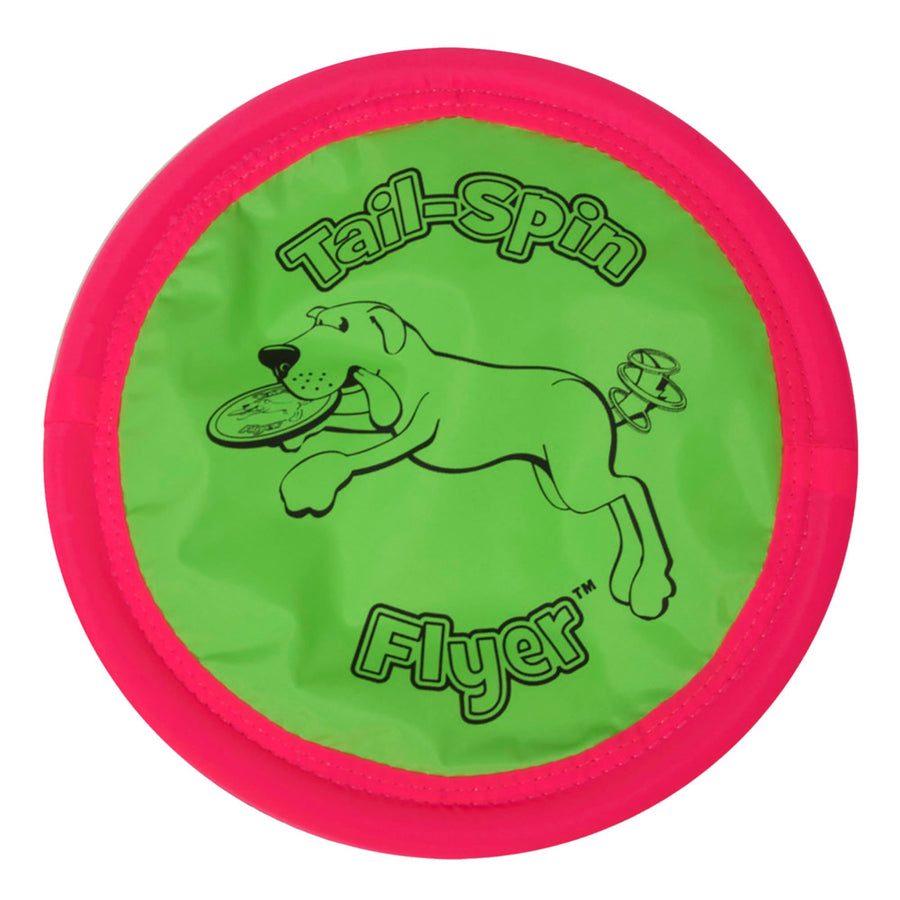Chuckit! Petmate Tail-Spin Flyer Floating Dog Frisbee, Multi, 10-Inch