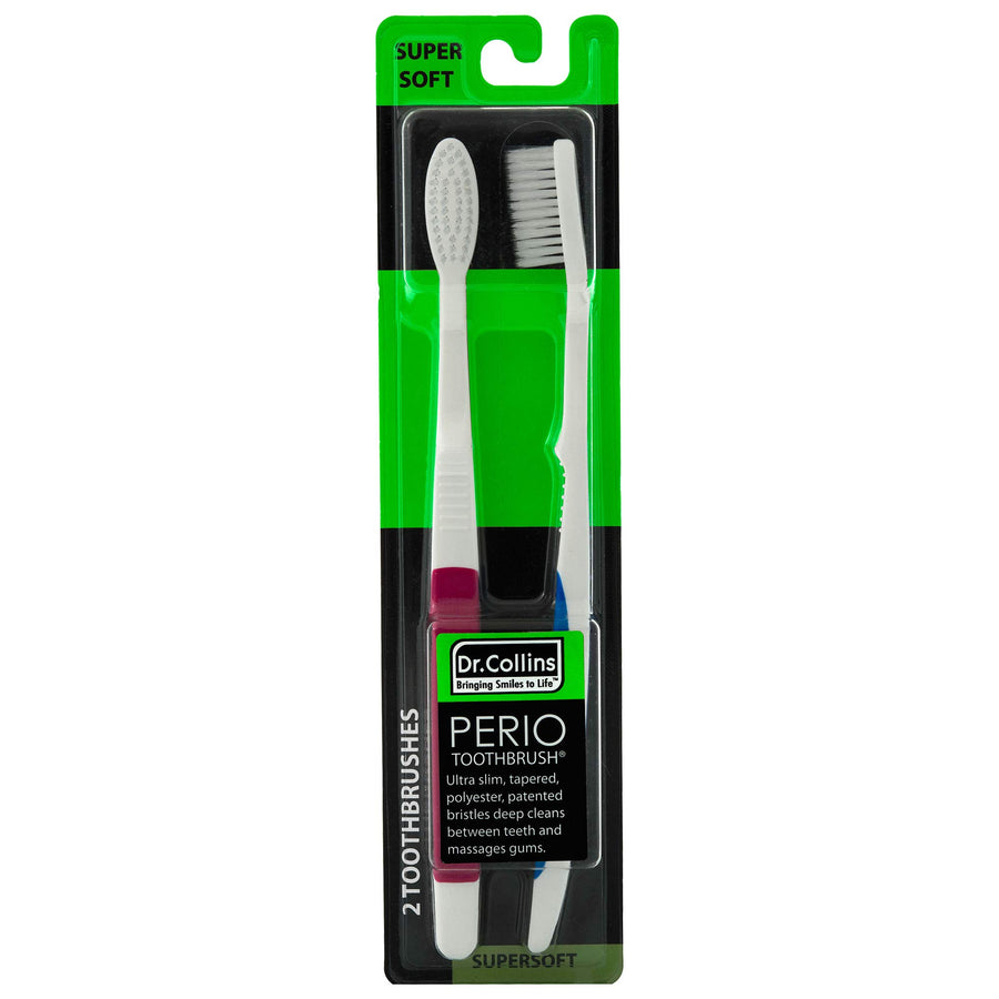 Dr. Collins Perio Toothbrush Value Pack