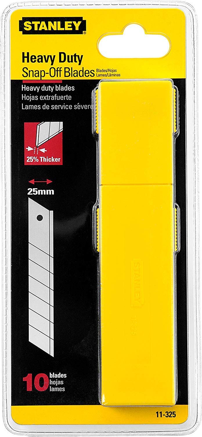Stanley 11-325T 25mm Heavy Duty Quick-Point Snap-Off Bl